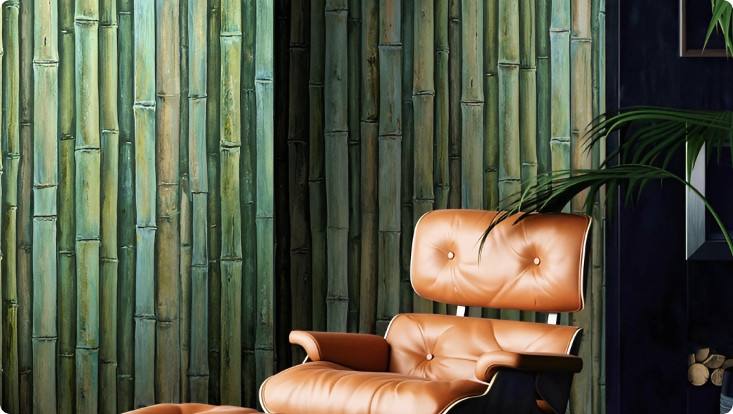 Bamboo mural wallpaper look stunning at home
